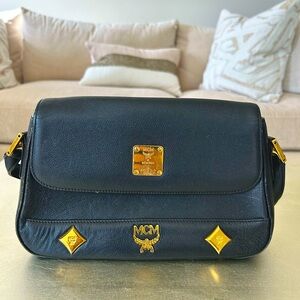 MCM Black Shoulder Bag